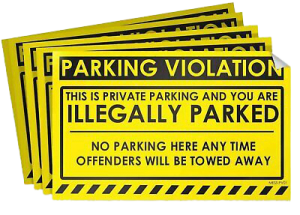 complete impound parking violation